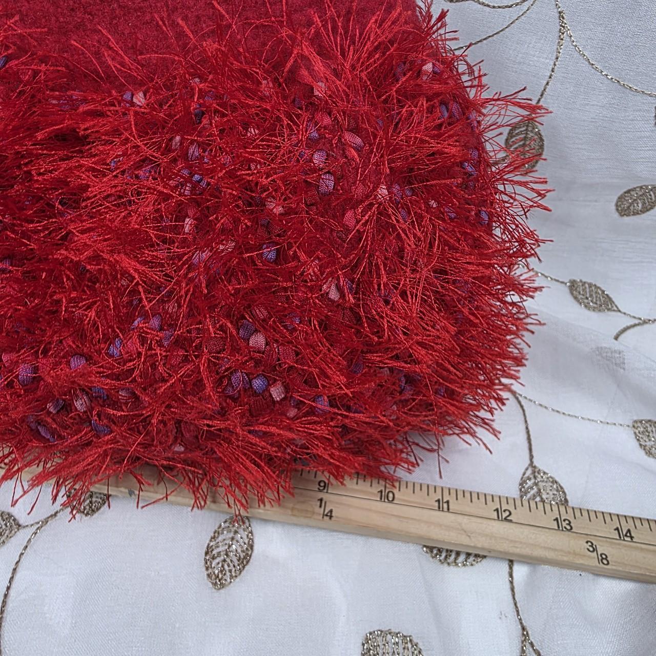 Women's Bag - Red/Multi – Handmade Red fuzzy felt… - image 7