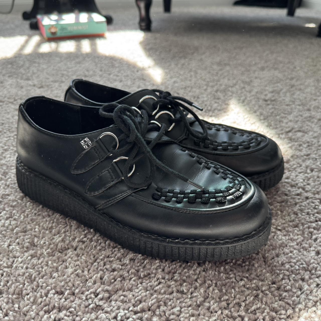 Doc Martens x Agyness Deyn 'Aggy' creepers / black | Depop