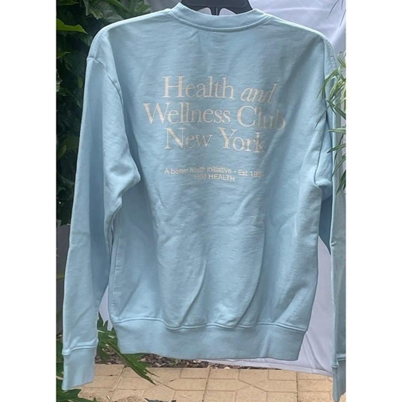 NEW SPORTY & RICH TEAL CREWNECK offers SIZE XL