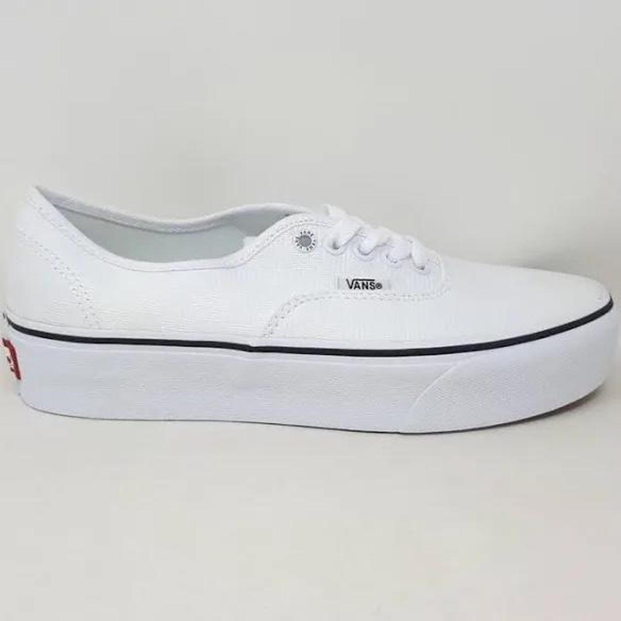 Vans Women's Sneakers White US – Vans Authentic Platform