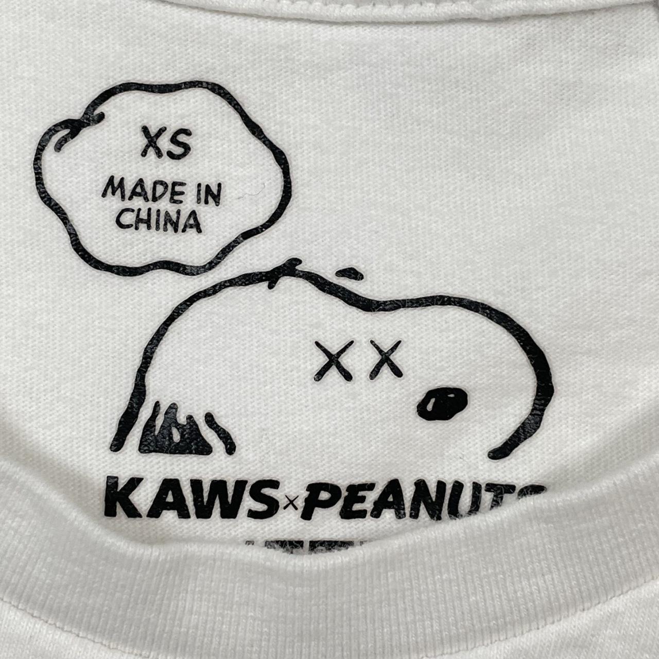 Kaws Men's White T-shirt (3)