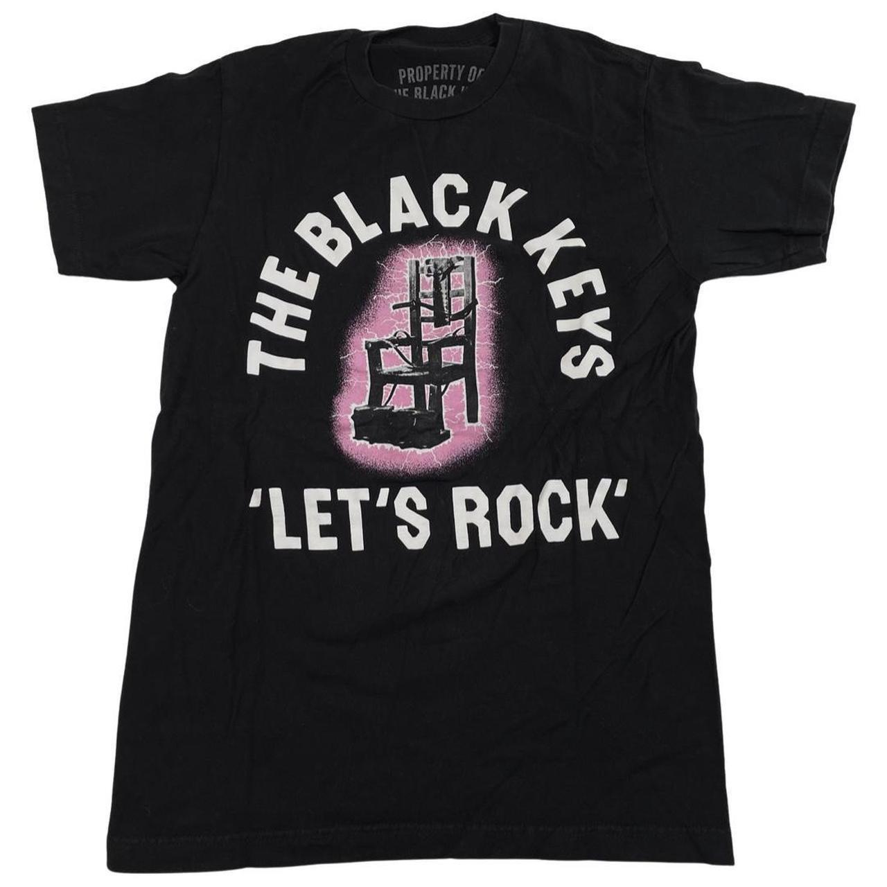 T-shirt The Black Keys 'Let's Rock' - Coton Noir, Toutes Tailles (Homme/Femme)