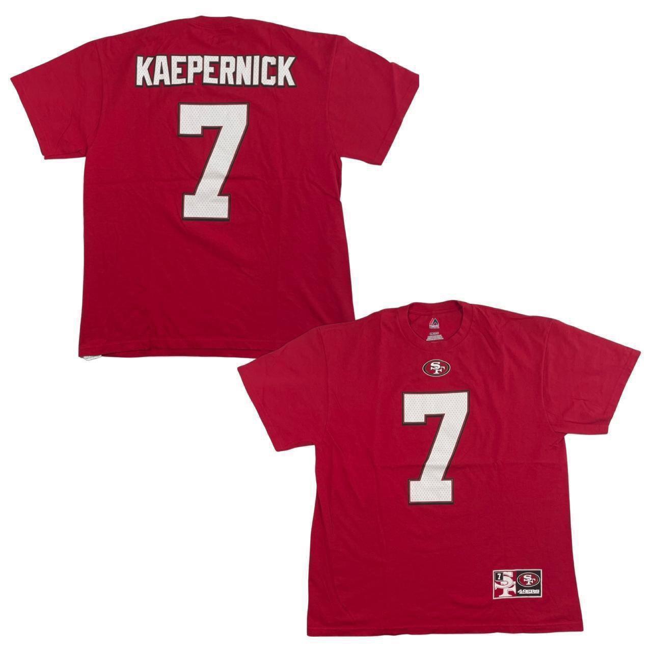 Maxi Milian Men's Colin Kaepernick Black Lives Matter Pullover Jersey Red  Size M