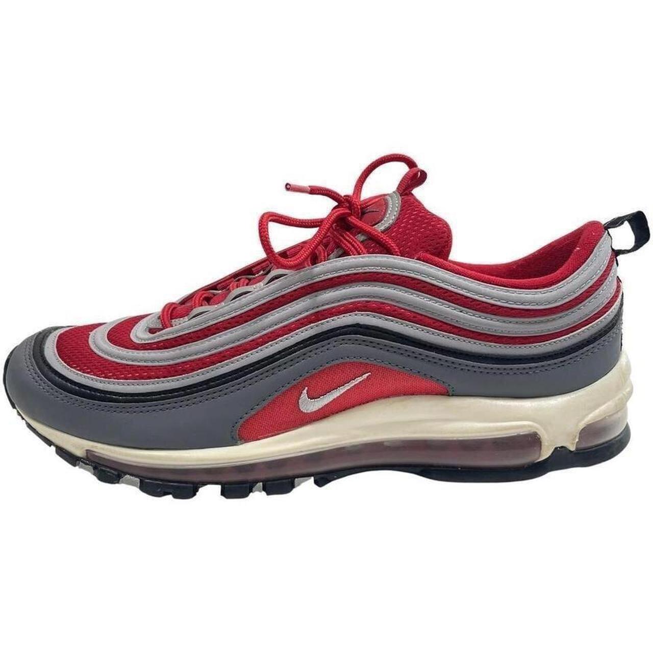 Nike Air Max 97 Dark Gray Gym Red Mens Size 11.5. Depop