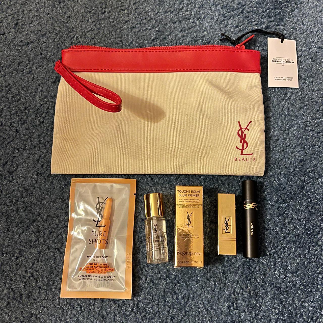 YSL beauty makeup bag in excellent condition and - Depop