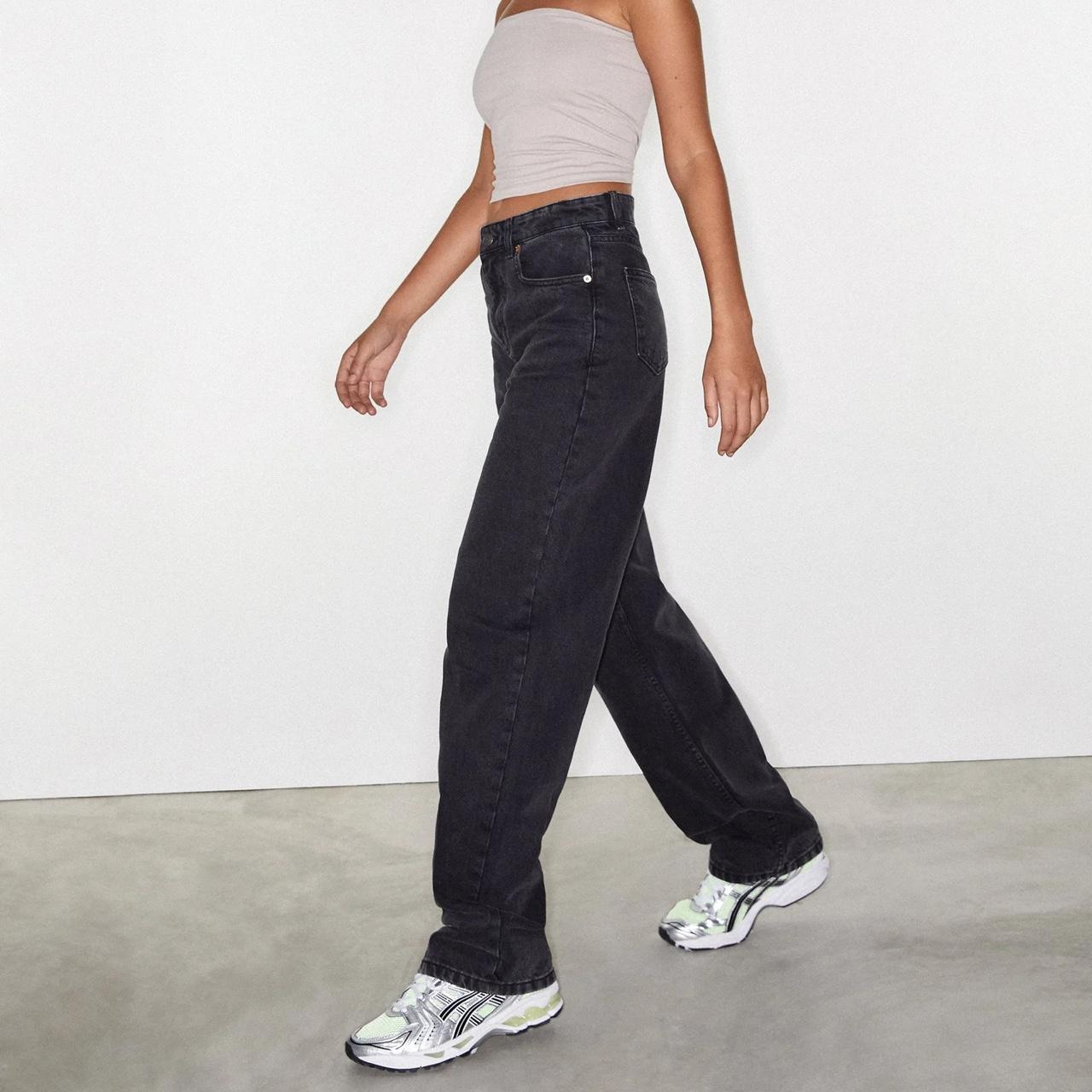 Motel Rocks Parallel Jeans in Black Wash Depop