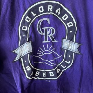 Colorado Rockies Polo Shirt Large $25 + Depop - Depop