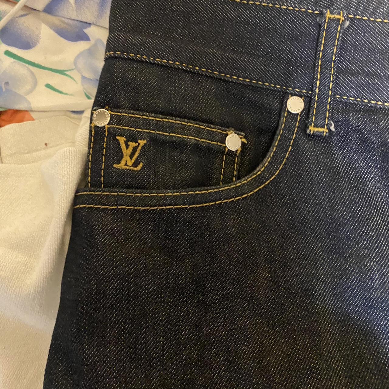 Louis good Vuitton men’s fleur trouser jeans