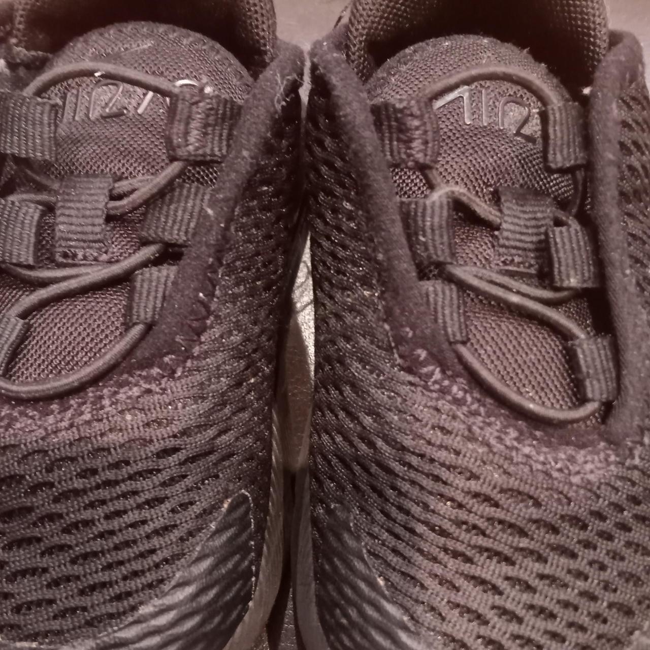 Infant Nike 270 trainers black size