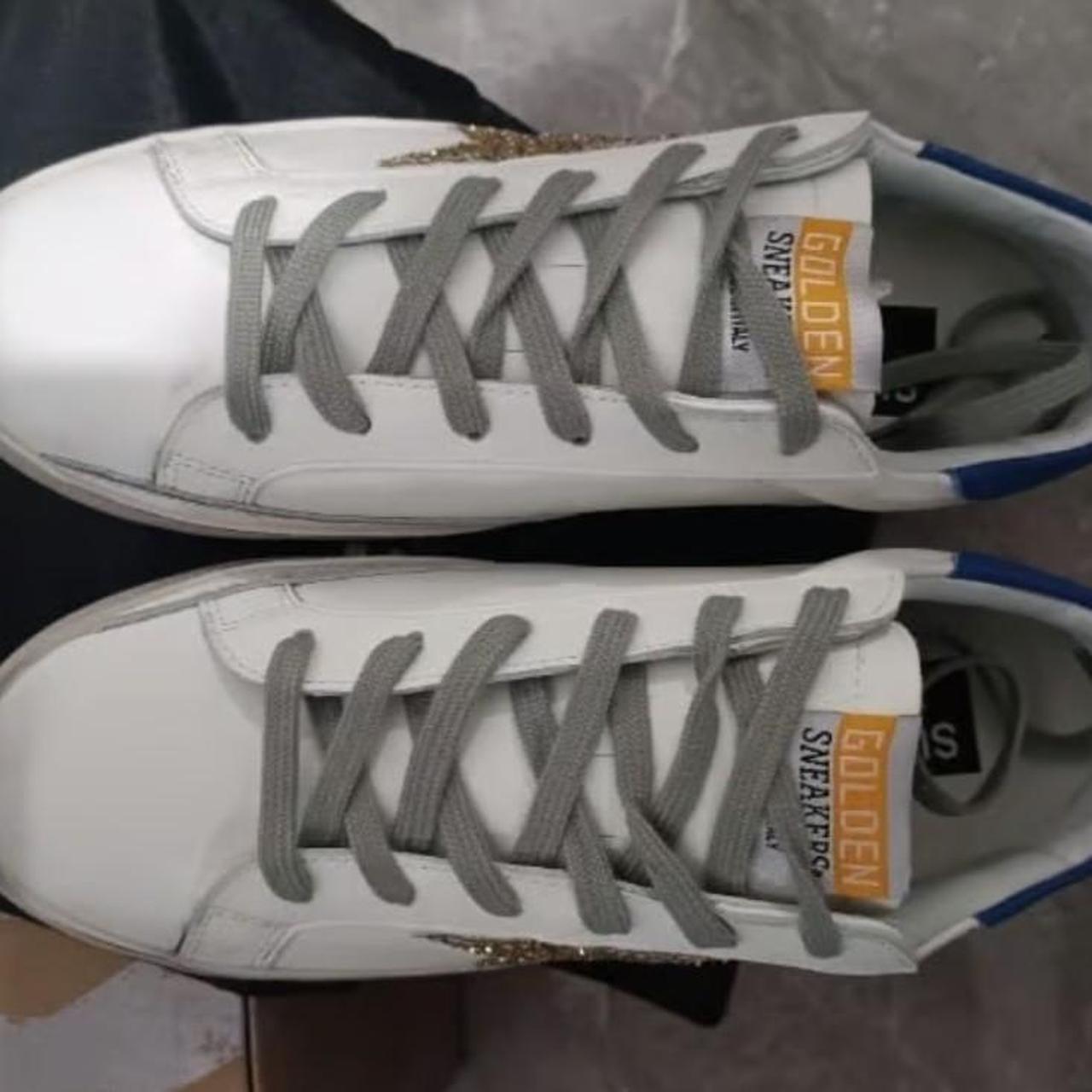 Golden Goose Deluxe Brand Women's Leather Low Top... Depop