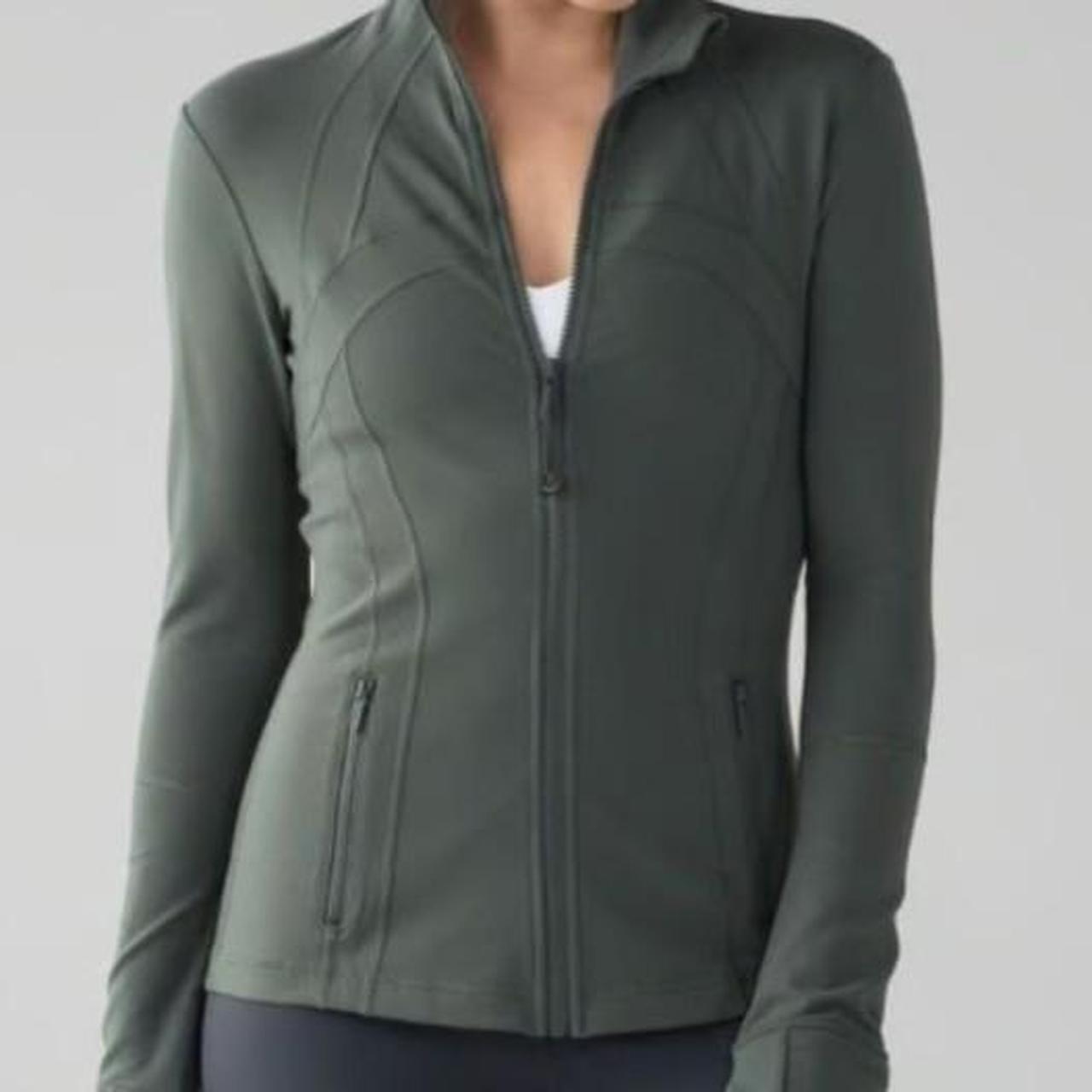 Lululemon Define Jacket in Dark Forest Depop