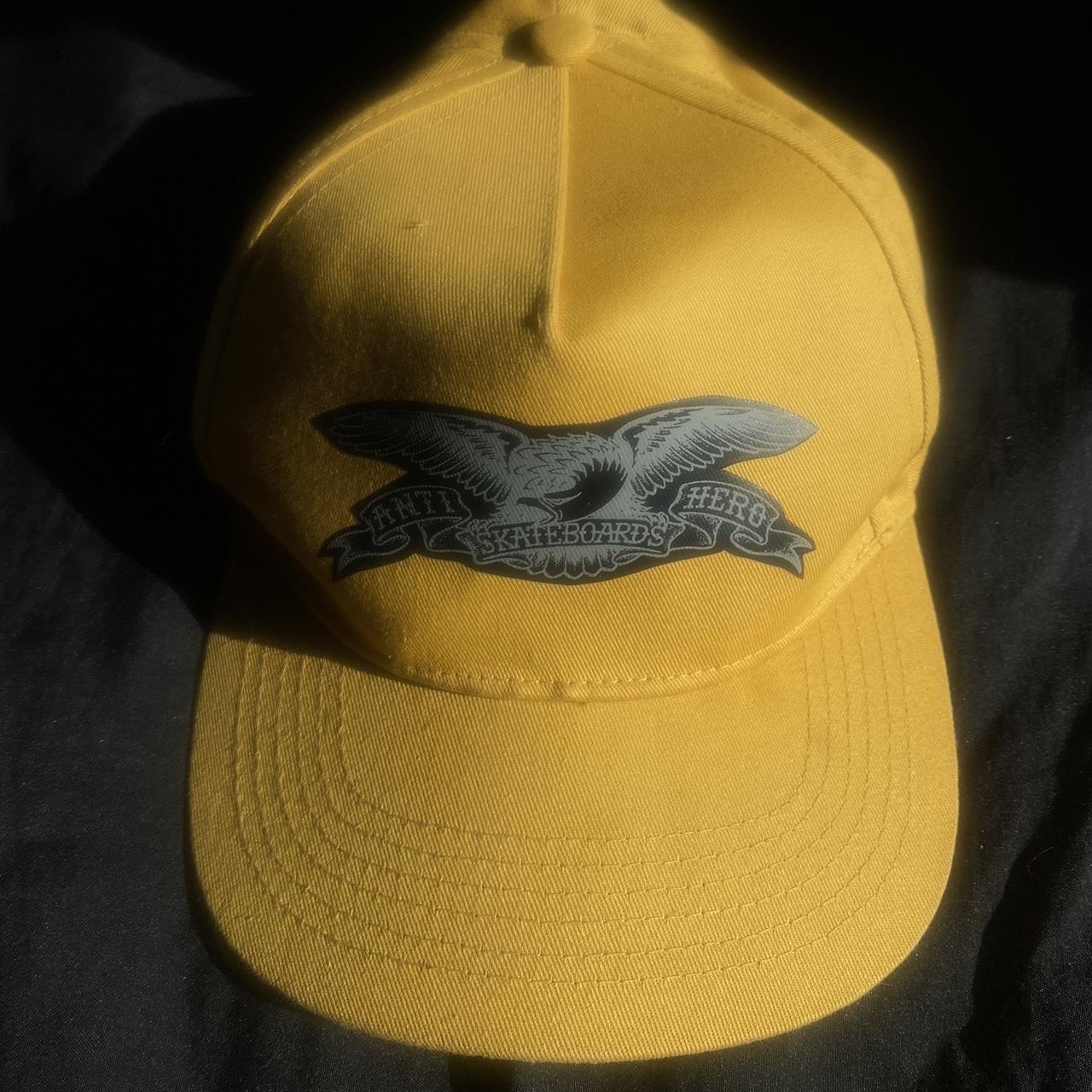 Anti hero hat Worn like 2 times - Depop