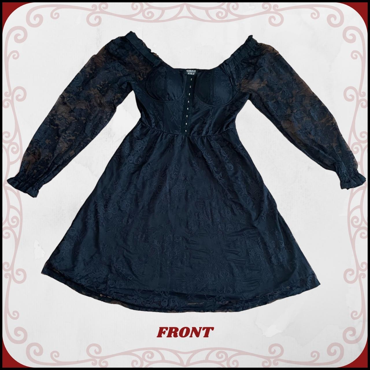 💫 COSMIC AURA HOT TOPIC black witchy long