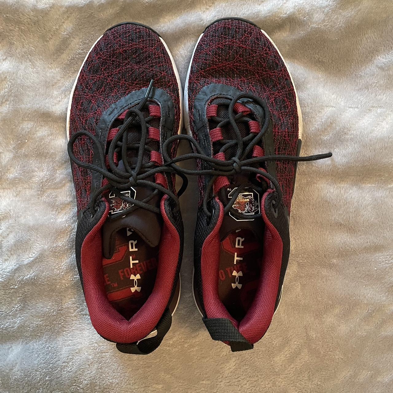 Garnet and black under armour shoes online