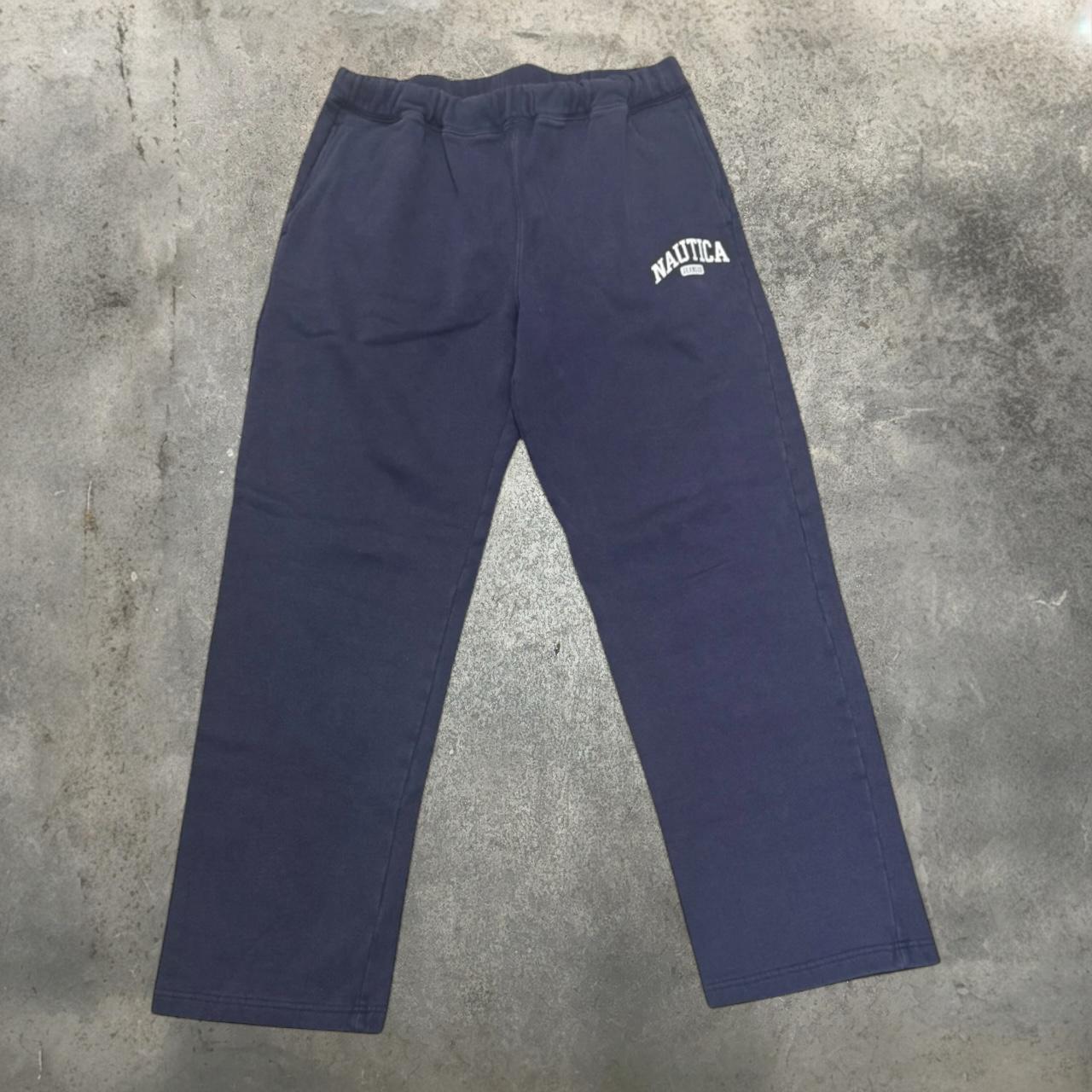 Vintage 90s Nautica Jeans Co Fleece Sweatpants Depop