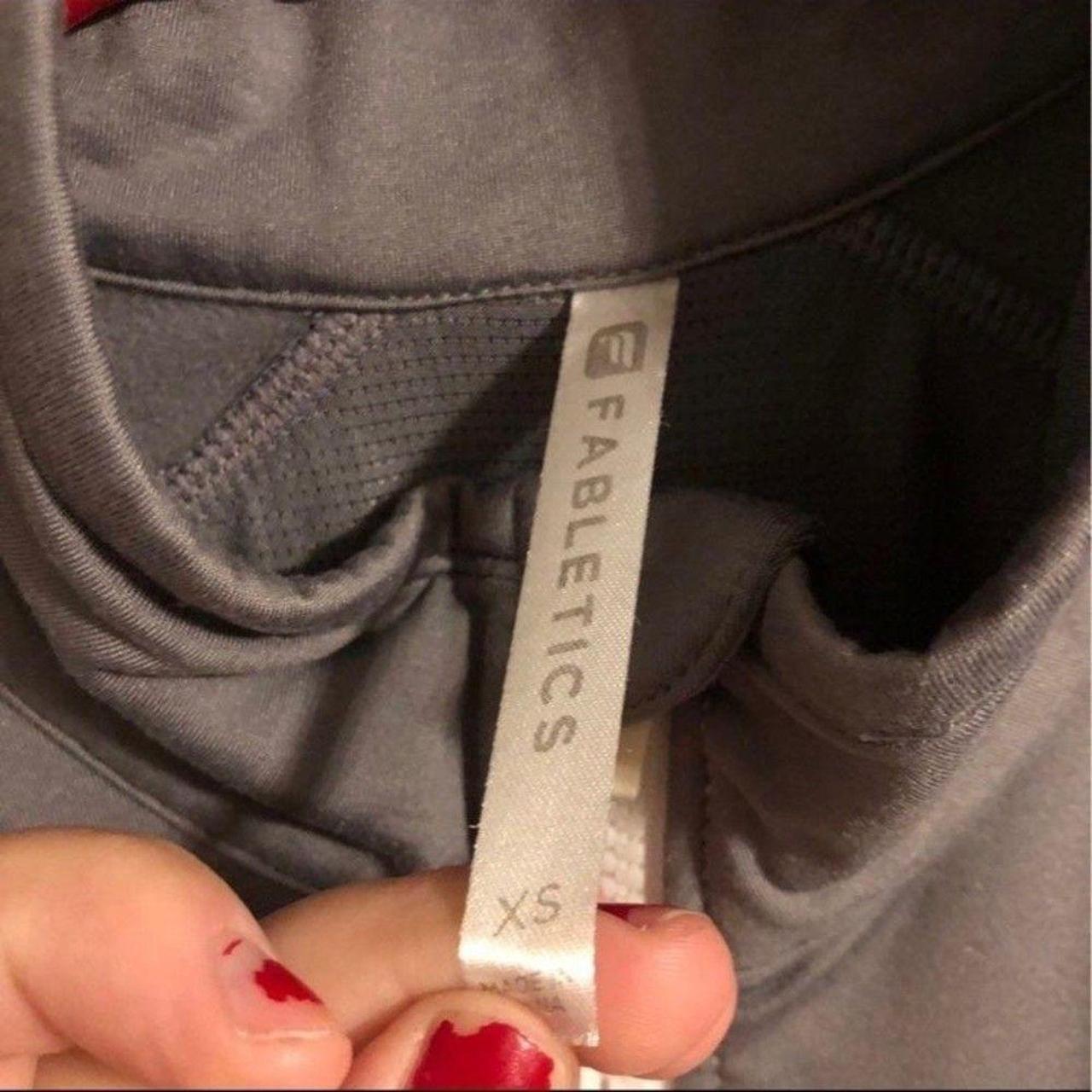 Fabletics Women's Lightweight Jacket - White/Grey… - image 4