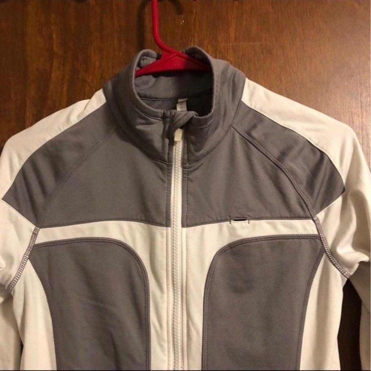 Fabletics Women's Lightweight Jacket - White/Grey… - image 3