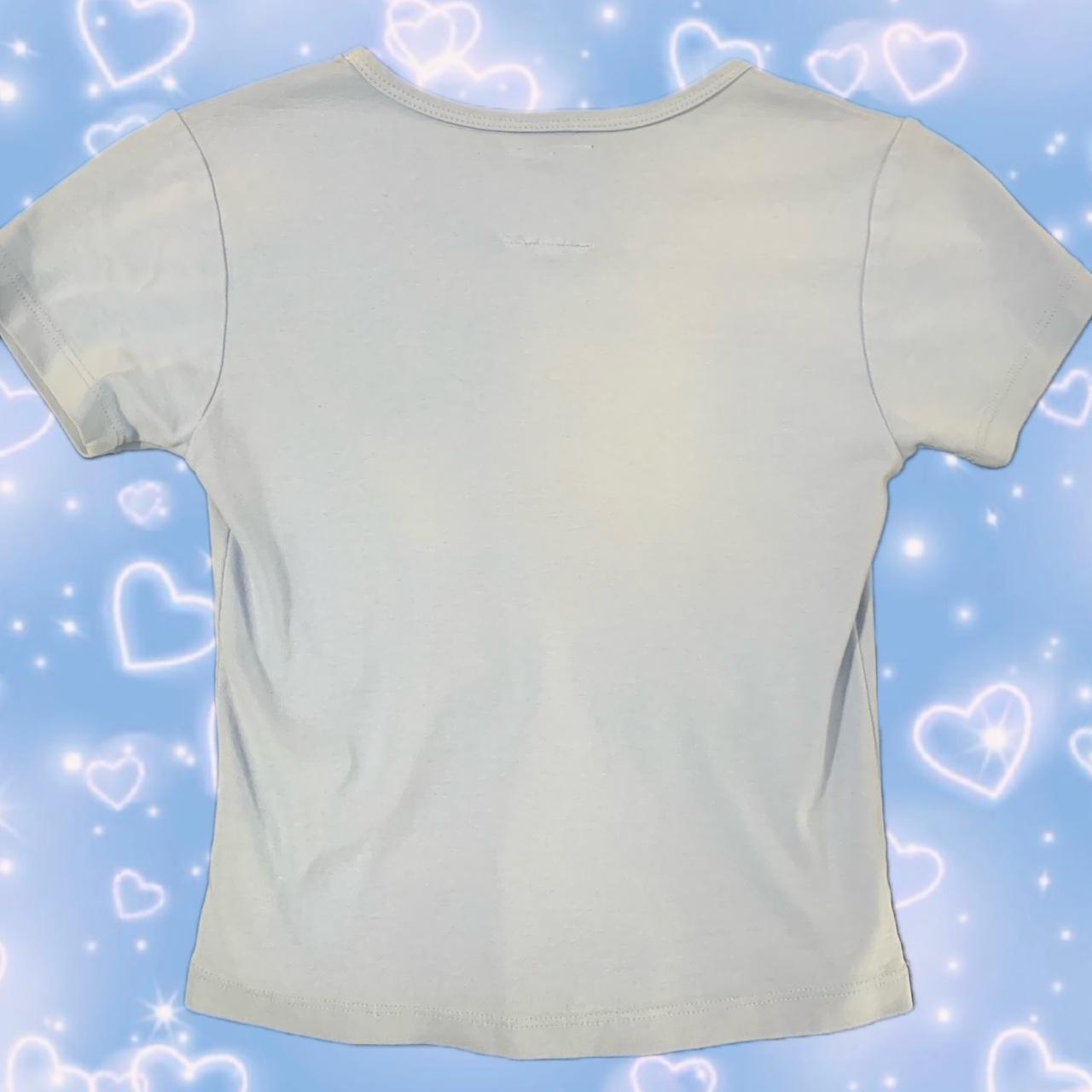 unif cosmic nightmare baby tee size small but could... - Depop