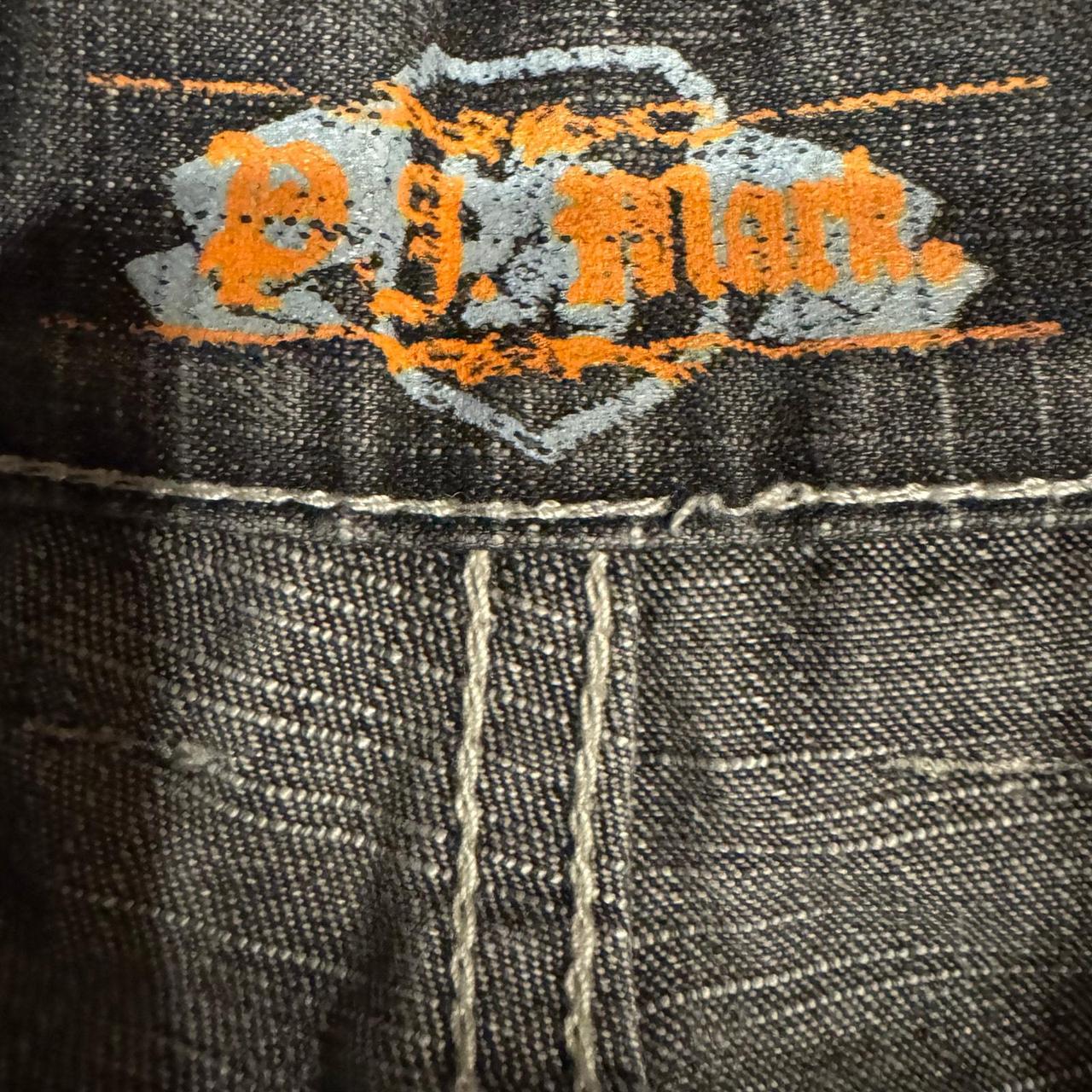 Source Unknown Men's Distressed Jeans - Grey - 34… - image 5