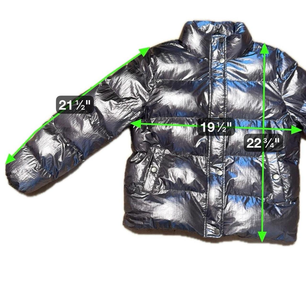 Source Unknown Women's Puffer Jacket - Silver - M… - image 6