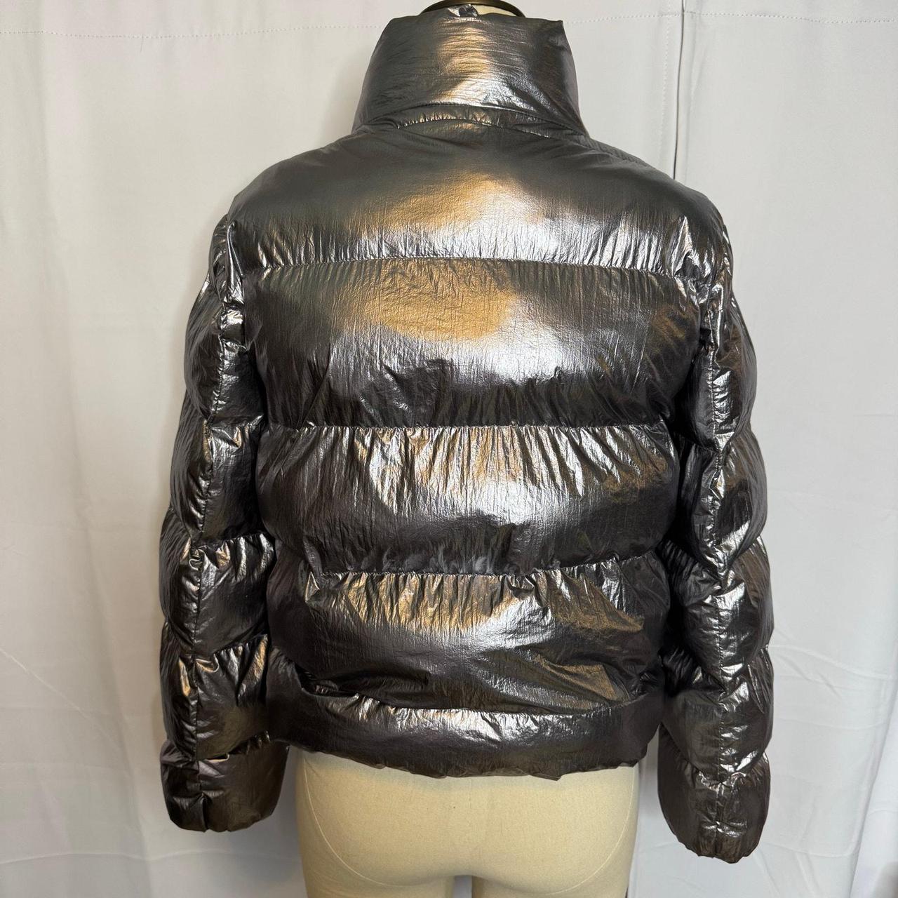 Source Unknown Women's Puffer Jacket - Silver - M… - image 3