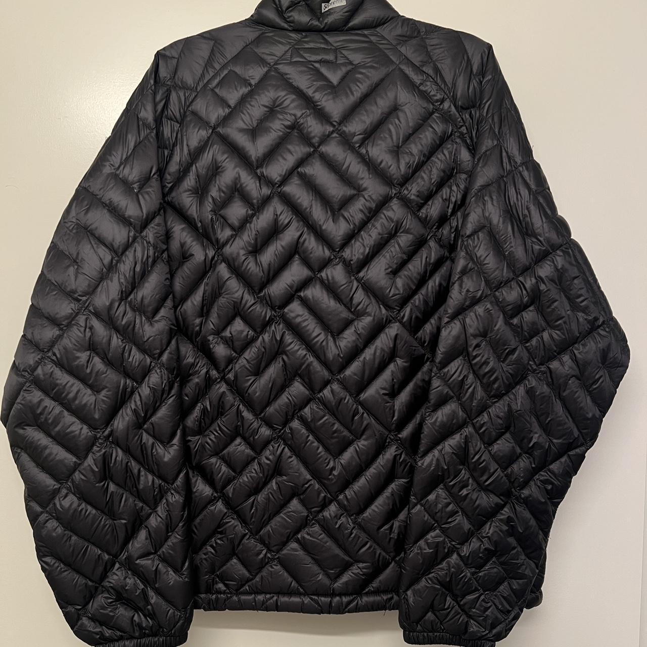 Supreme Spellout Quilted Lightweight Down Jacket - | Depop