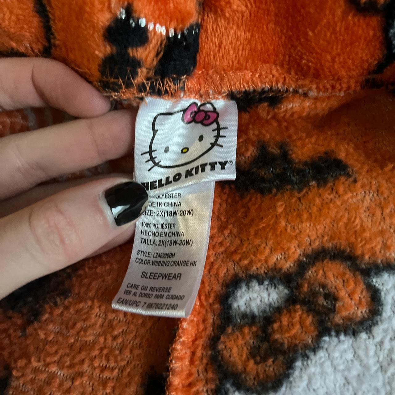 Authentic Halloween Sanrio Hello Kitty Pajama Pants... - Depop