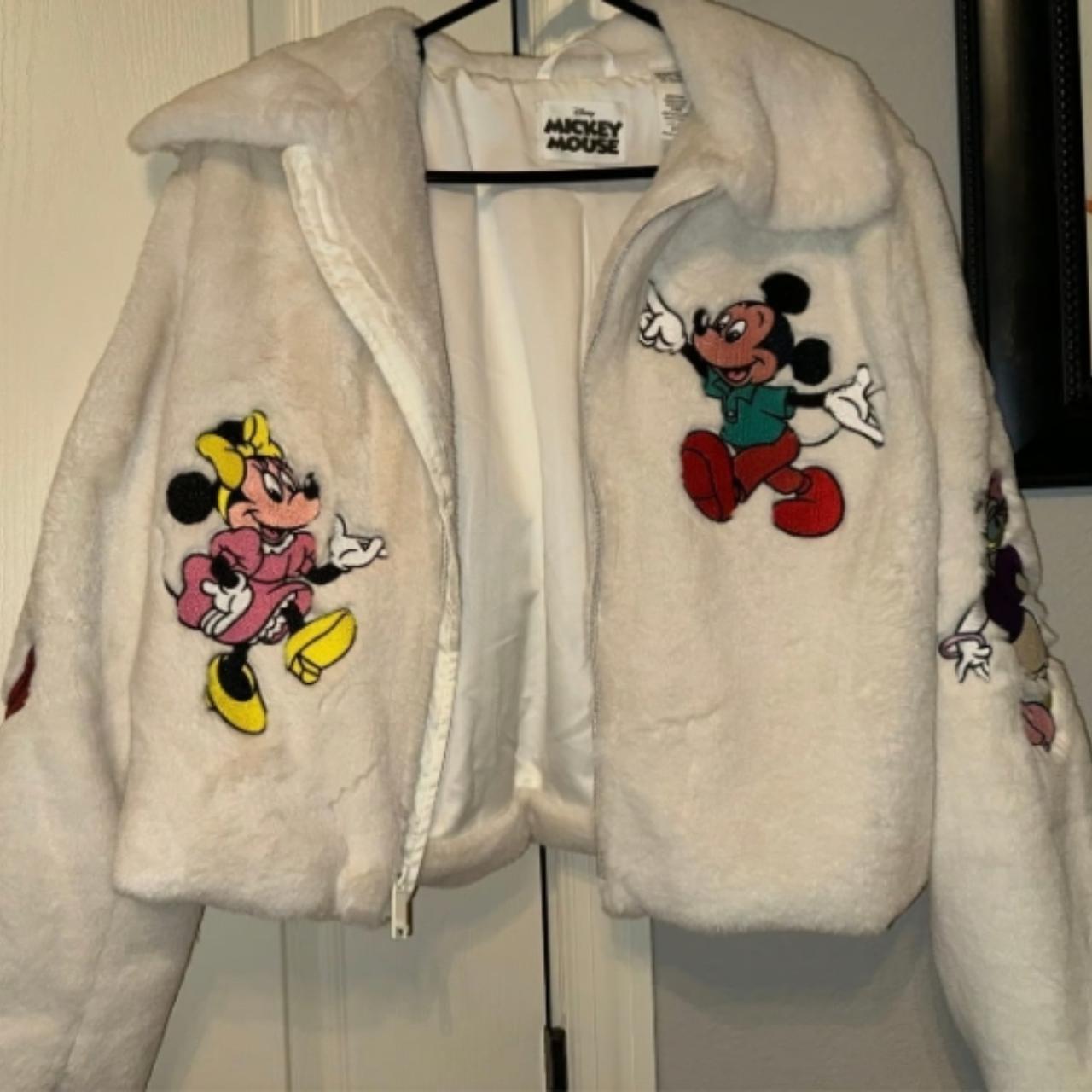 Mickey mouse faux fur coat best sale