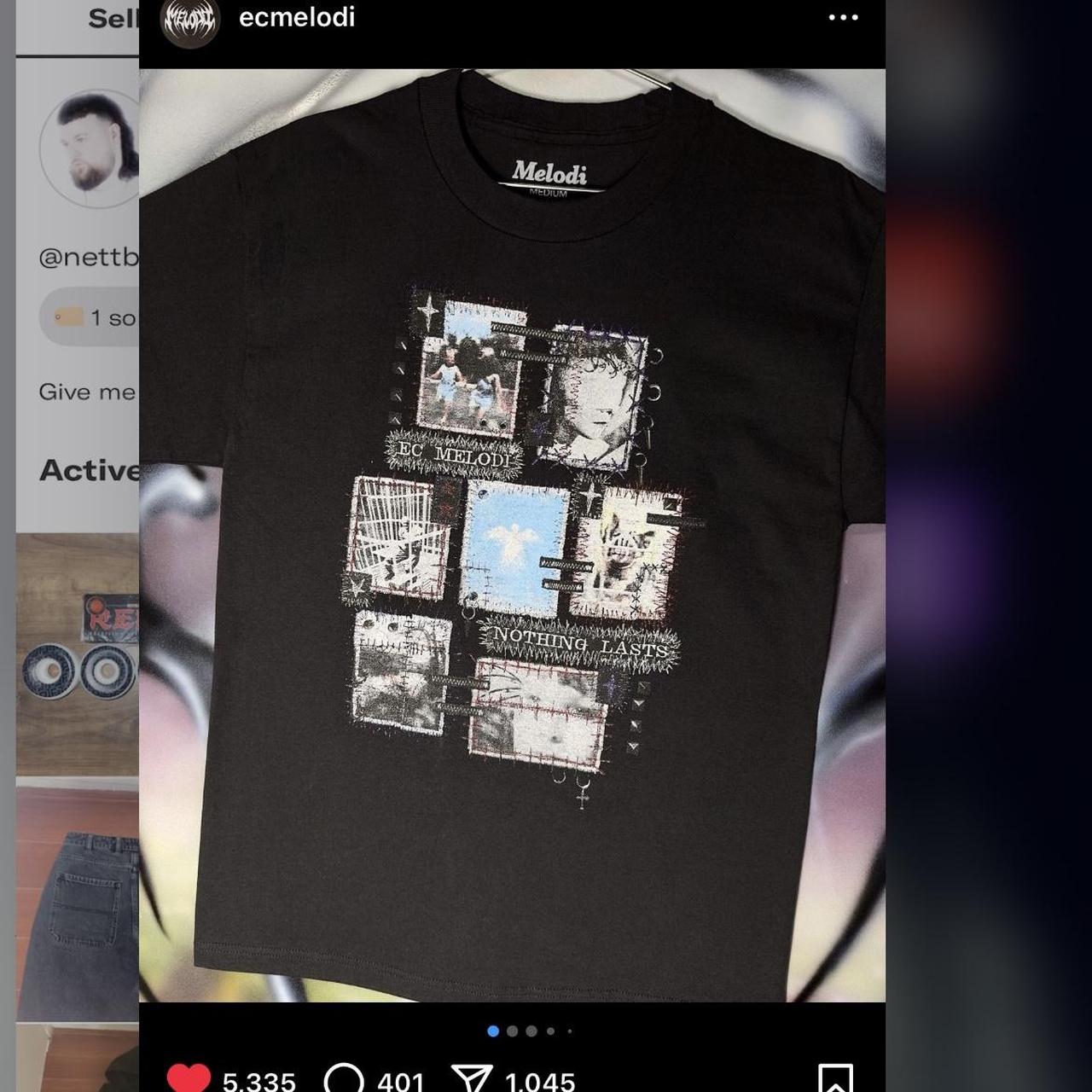 トップス ec melodi fuckthisindustry punkandyo ec melodi Tシャツfuckthisindustry punkandyo - メルカリ