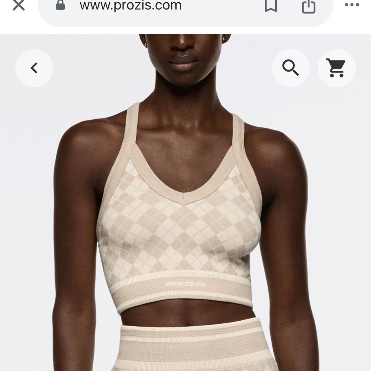 Tan sports bra hotsell