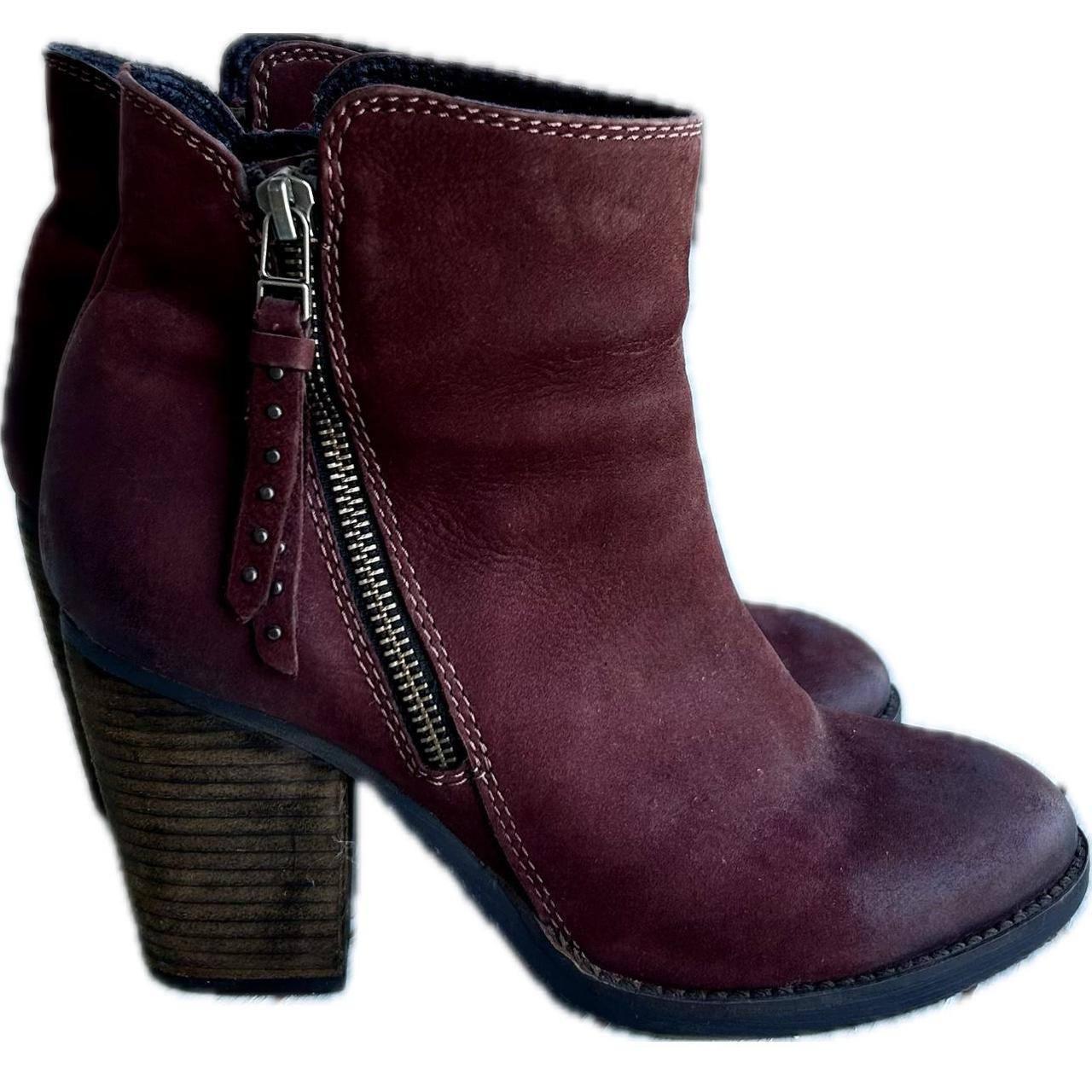 Fashion steve madden burgundy boots