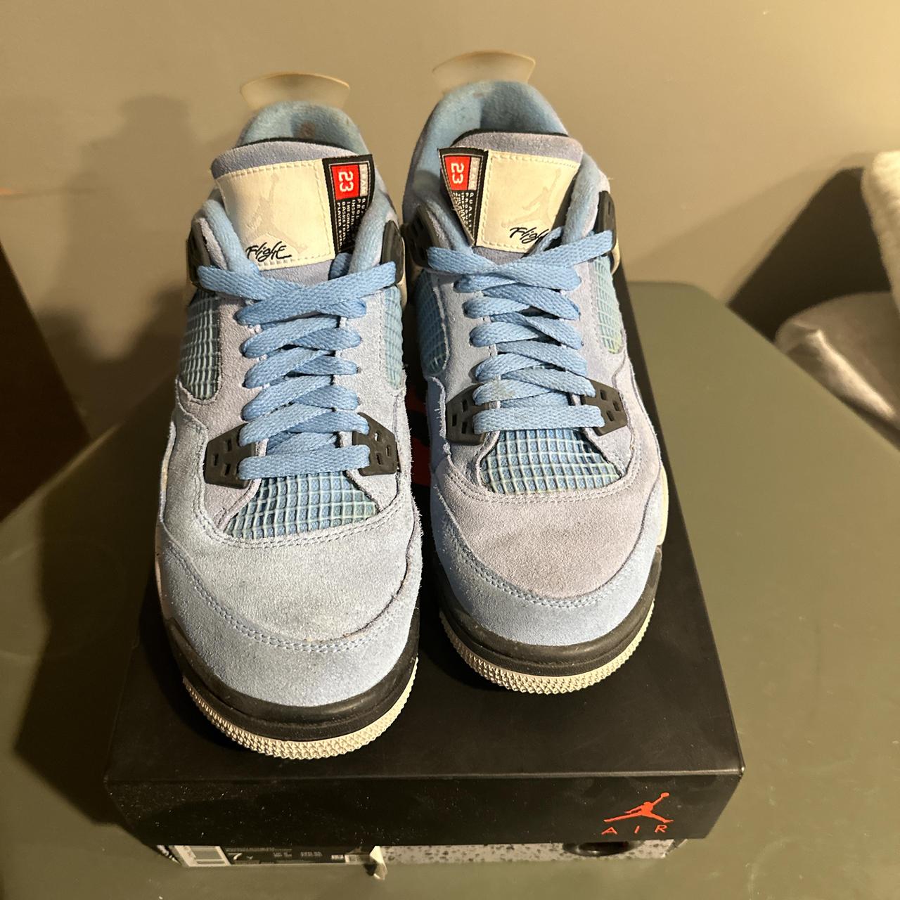 jordan 4 university blue inside