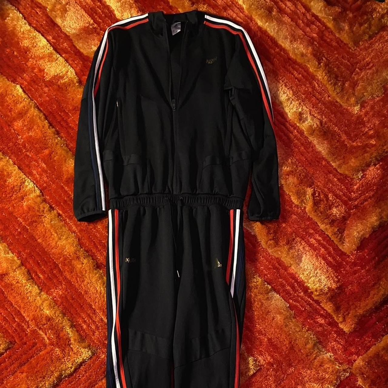 Kith Men's Jumpsuit Black/Gold L – Kith x Adidas black warmup