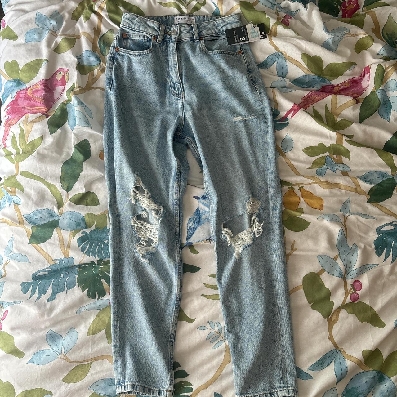 Brand new with Primark ripped mom high Depop