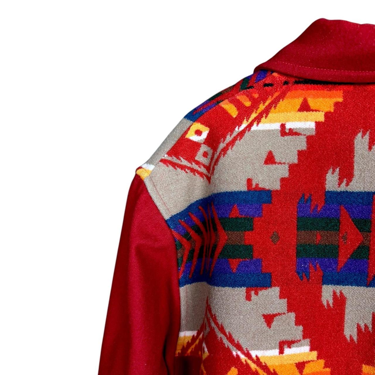 Pendleton Men's Bomber Jacket - Red - L – Elevate… - image 7