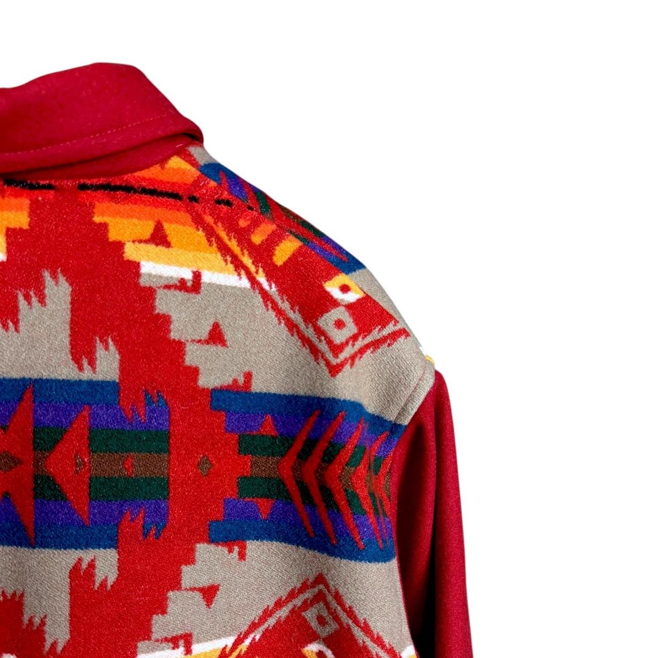 Pendleton Men's Bomber Jacket - Red - L – Elevate… - image 8