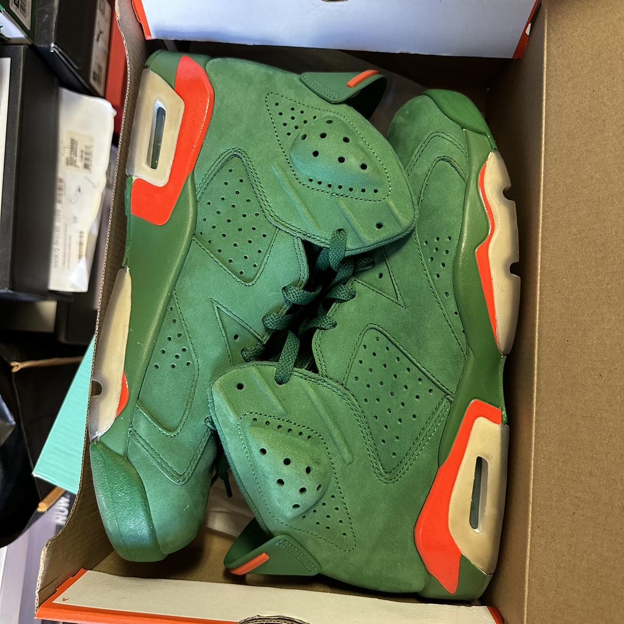 gatorade 6 jordans green