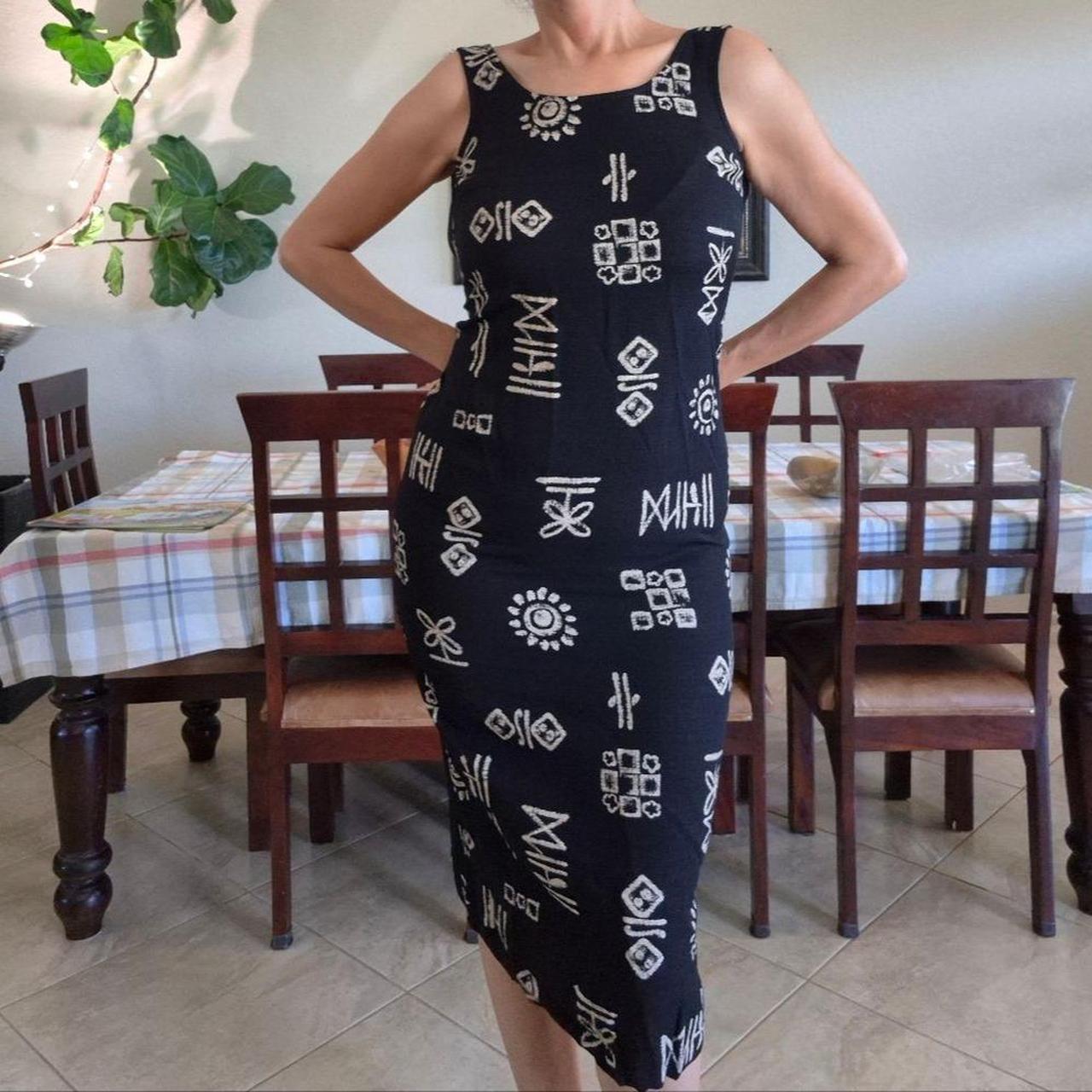 Source Unknown Women's Shift dresses - Black/Tan … - image 1