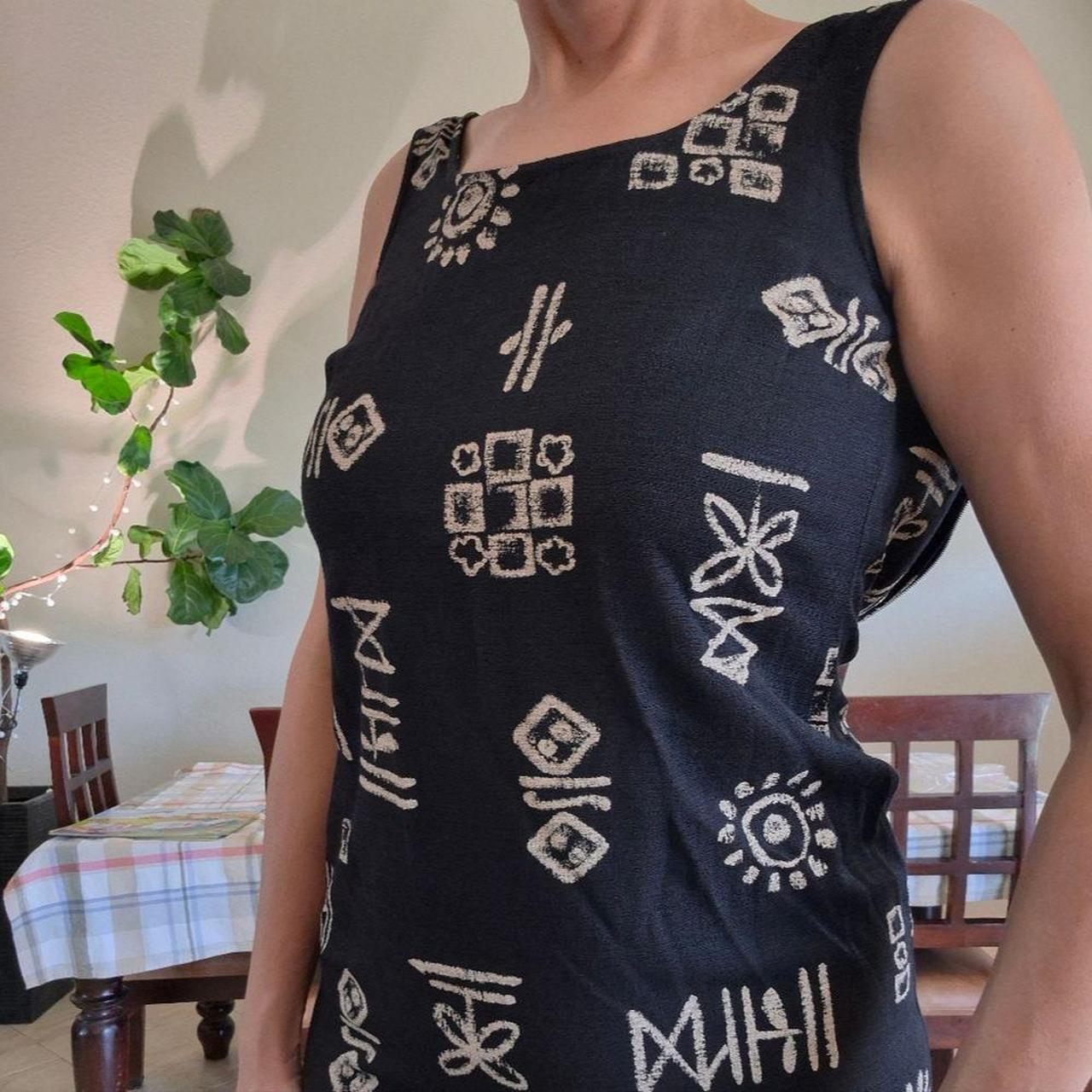 Source Unknown Women's Shift dresses - Black/Tan … - image 3