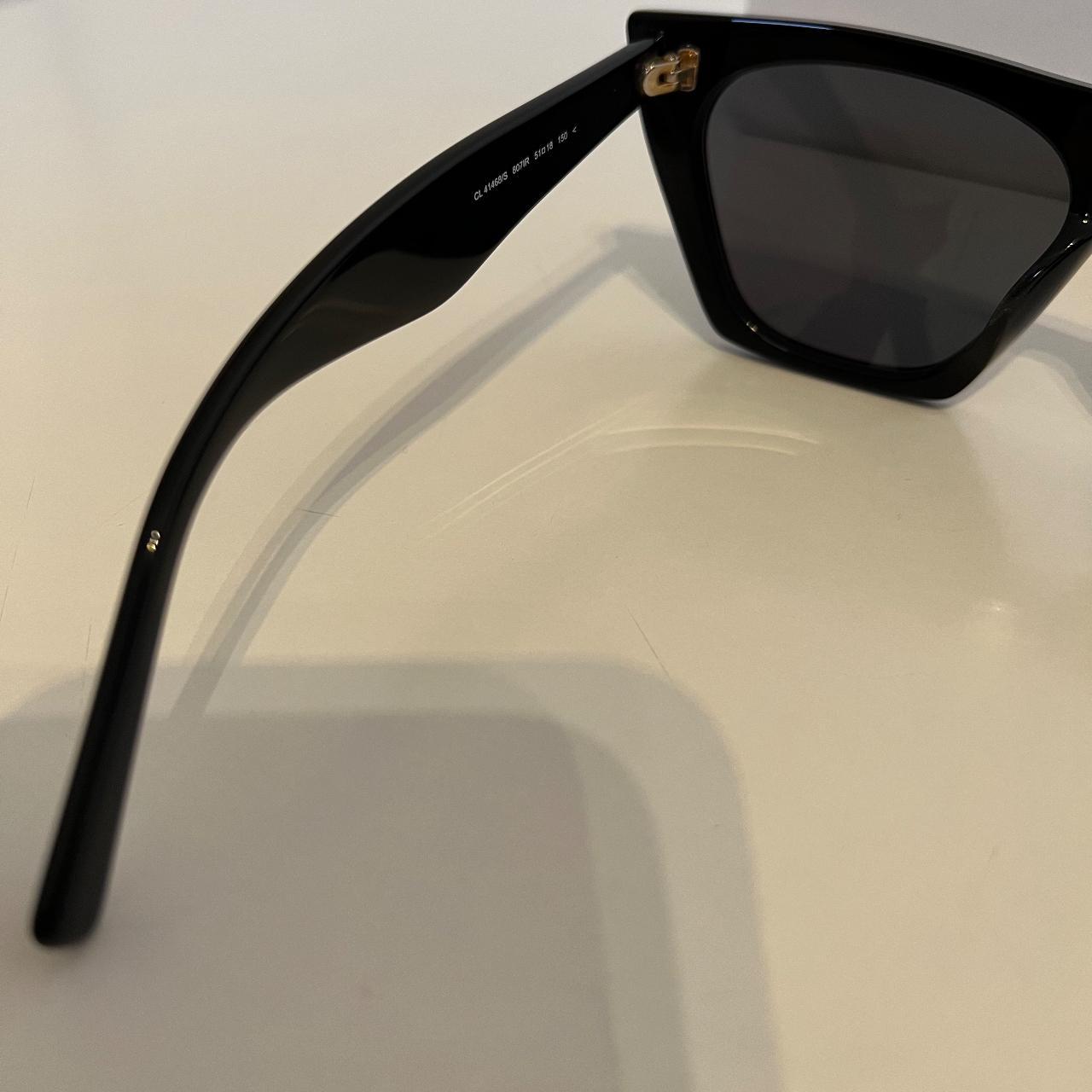 CELINE EDGE CL 41468/S 807/IR Black Cat Eye Eyewear...