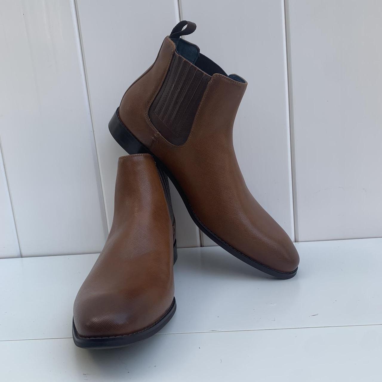 Steve Madden Boots Botines Salz Men Brown Chelsea SZ