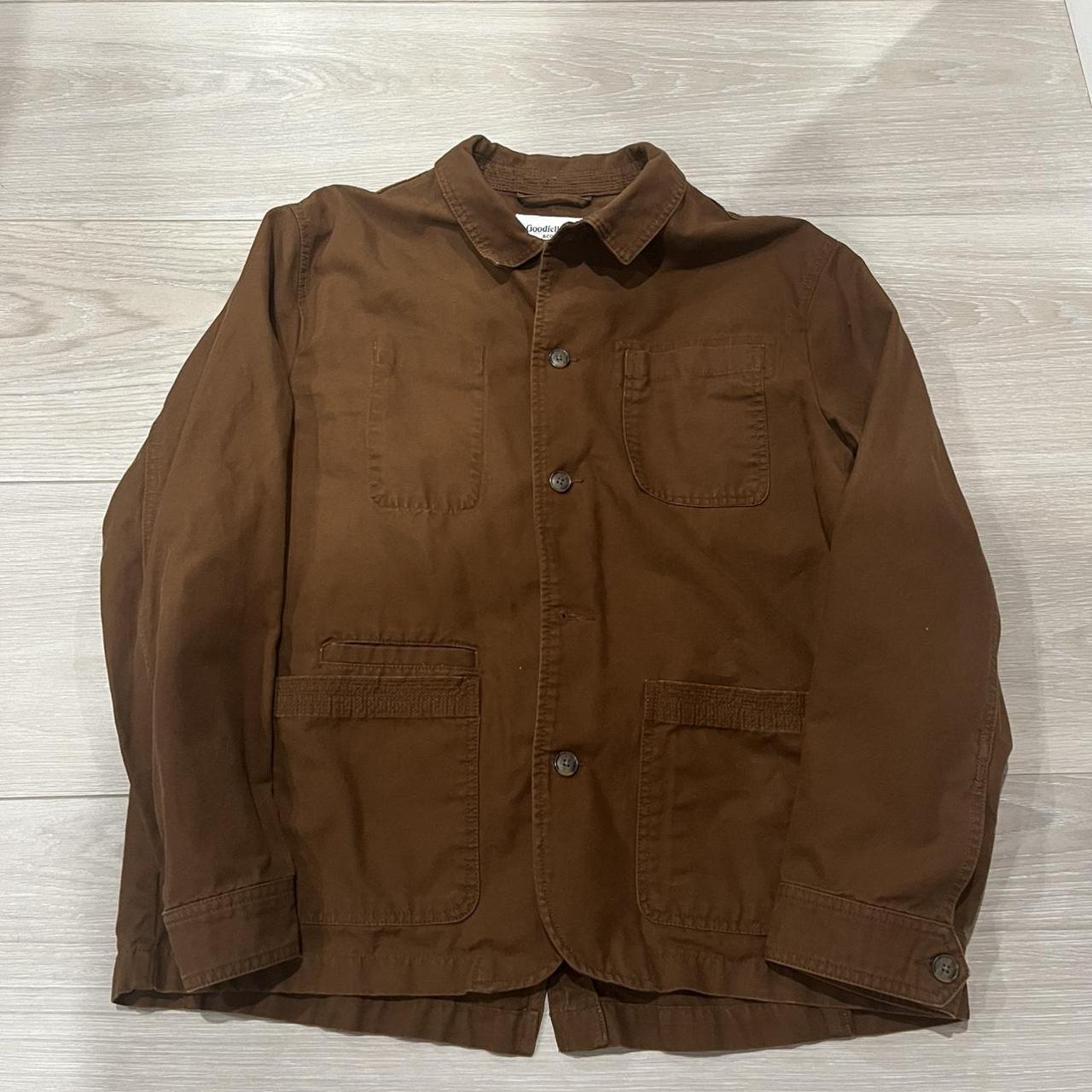 Goodfellow Utility Jacket Missing two buttons... - Depop