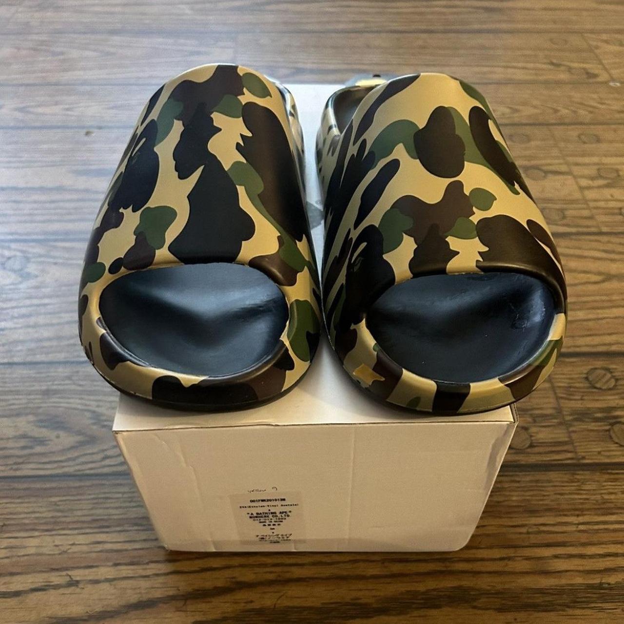 Bape 1st camo slide color green #bape #slides #camo | Depop Bape 1st camo slide color green #bape #slides #camo | Depop
