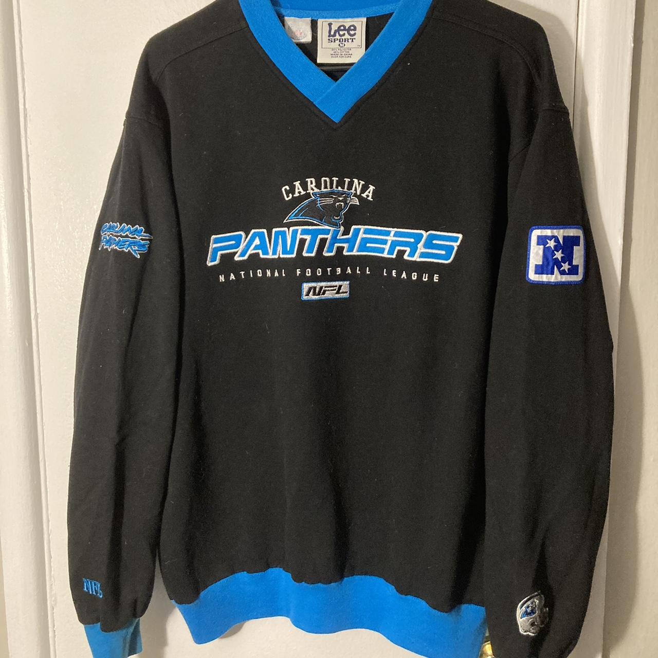 Vintage Vtg 90s nfl Lee sport Carolina panthers... - Depop