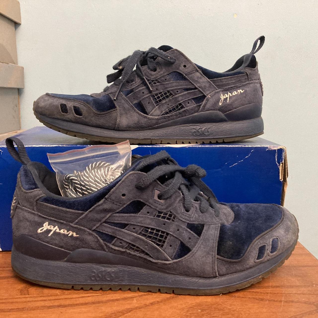 Asics gel-lyte iii beams x mita souvenir jacket navy best sale