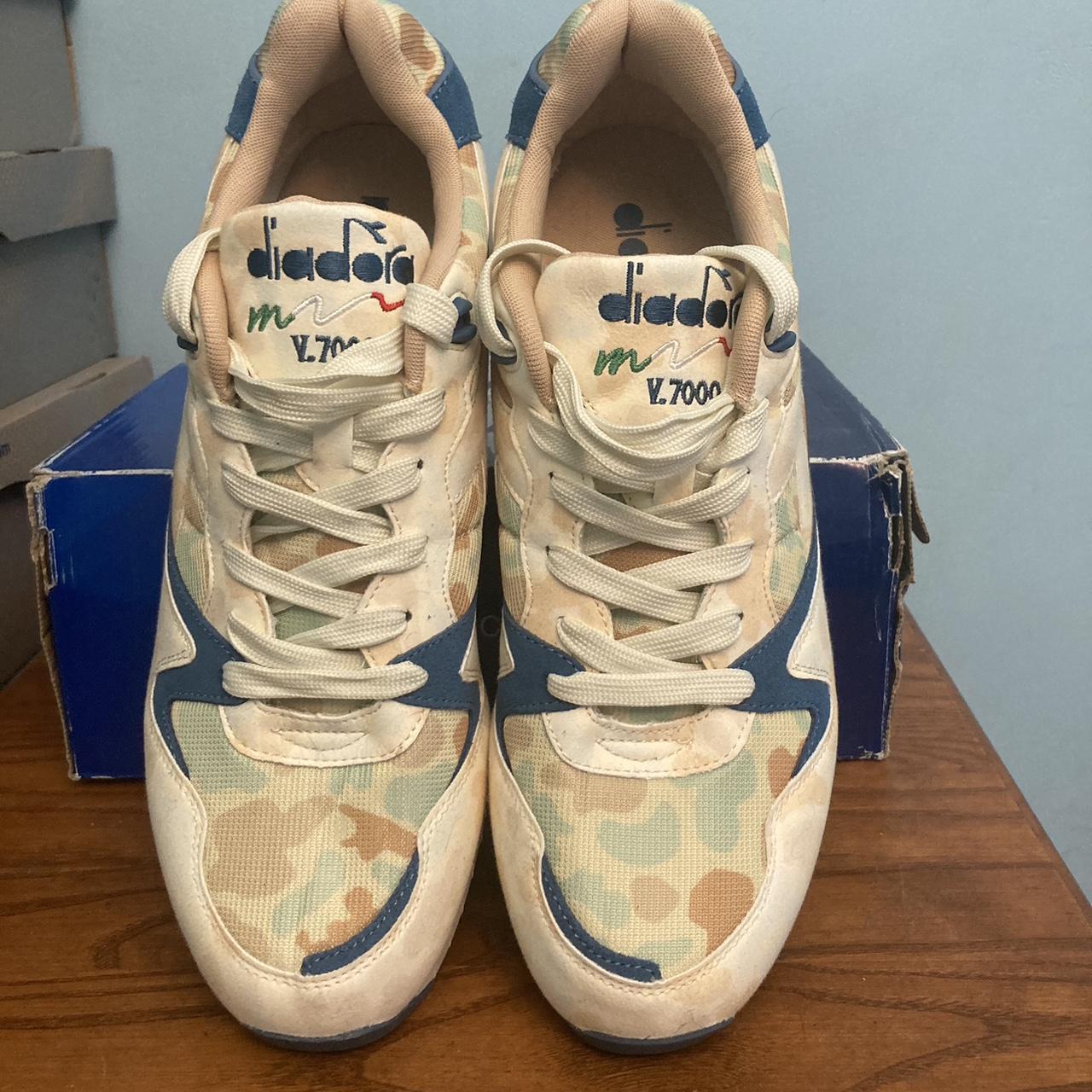 2016 Diadora v7000 avio frappe camo Us 11.5 Eu. Depop