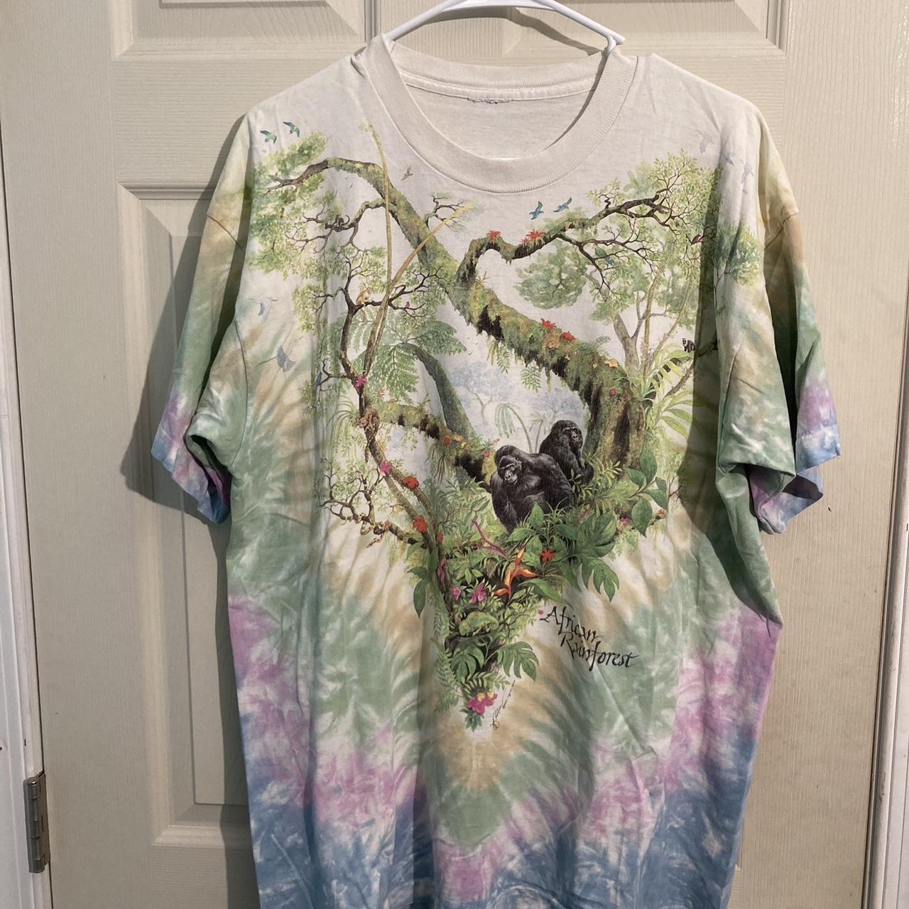 Vintage 1992 liquid blue nature shops shirt