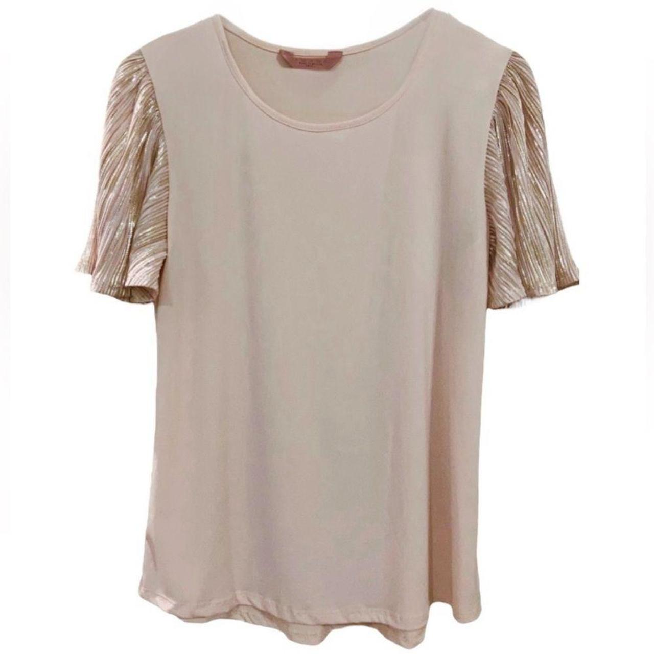Source Unknown Women's Blouse - Tan/Gold - L – El… - image 2