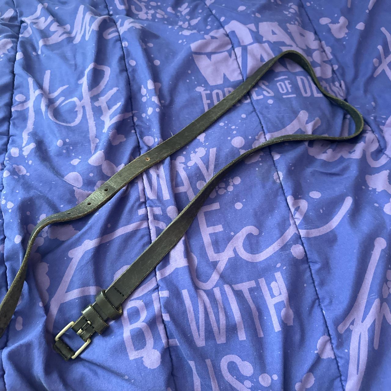 thin black belt for dress