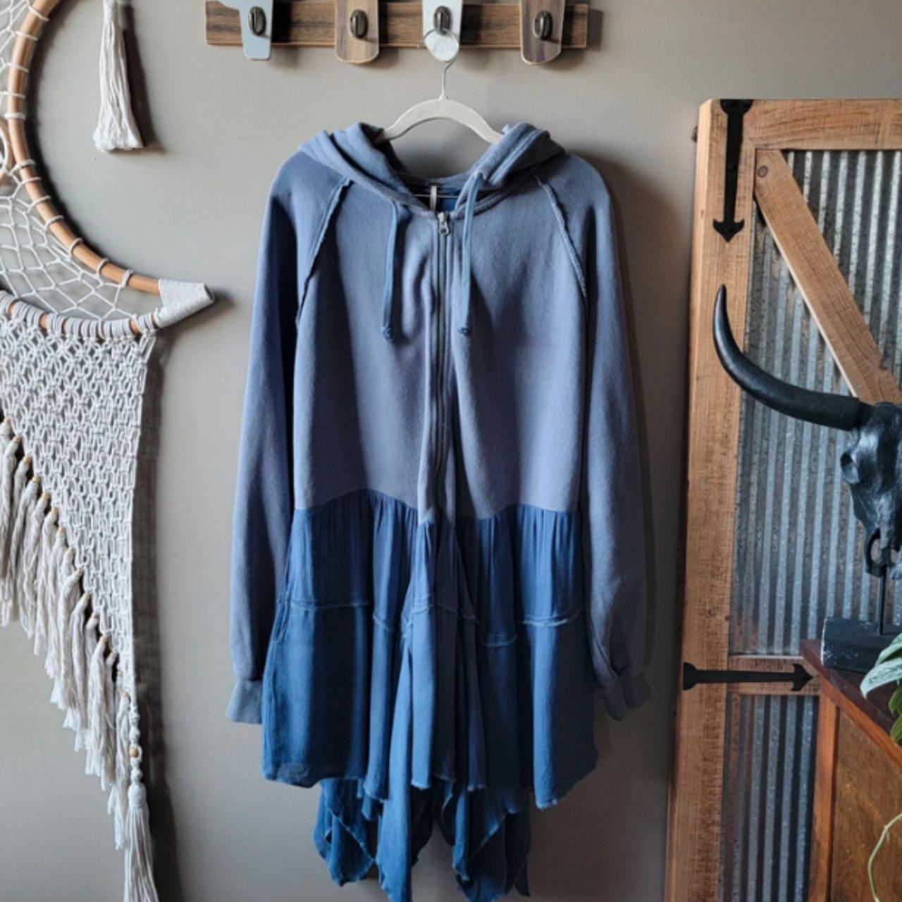 Free People Moon Dust Oversized Cardi Zip